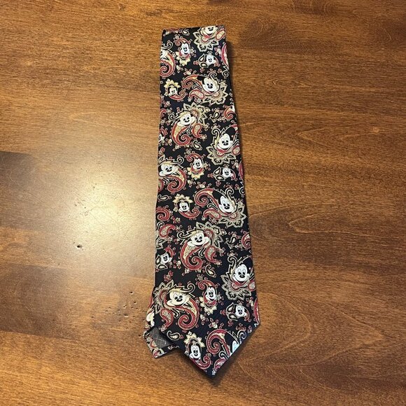 Disney vintage Balancine mickey mouse tie necktie - Picture 1 of 5